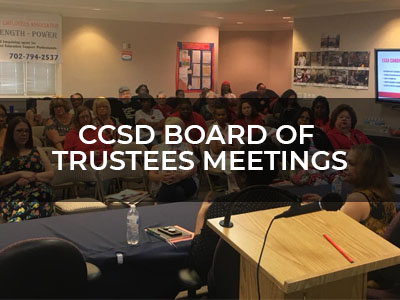 CCSD Board Of Trustees Meetings