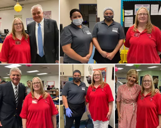 Celebrating food service employees